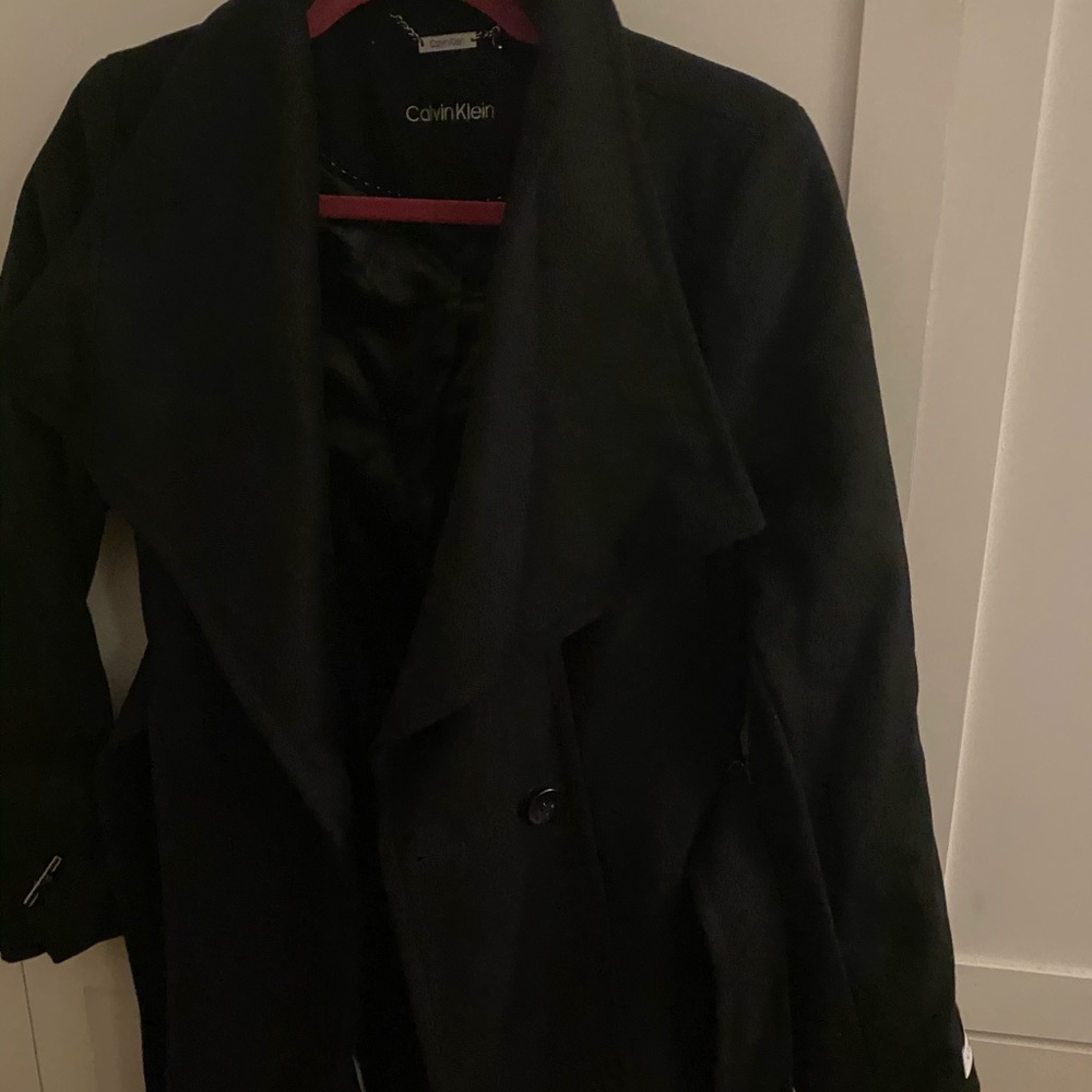 Calvin Klein Black Coat
